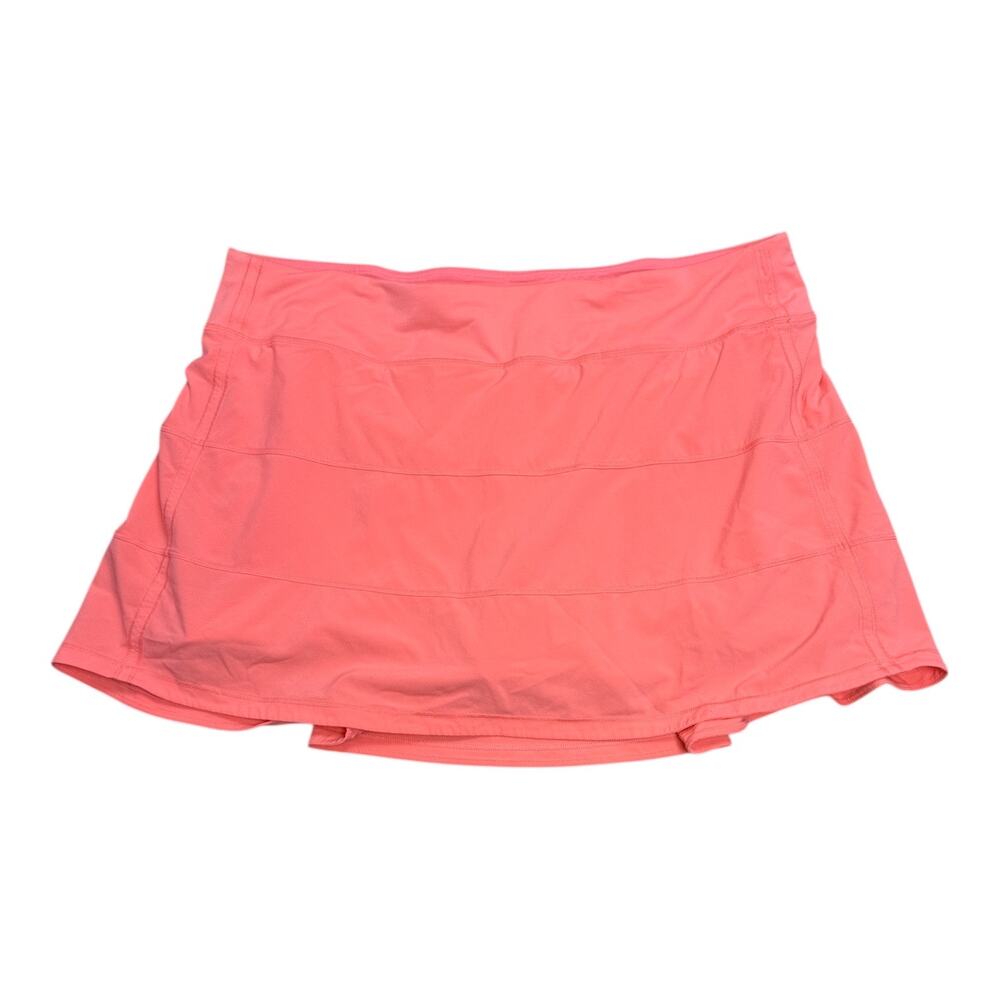lululemon athletica Coral Pink Athletic Skort 14 Tall